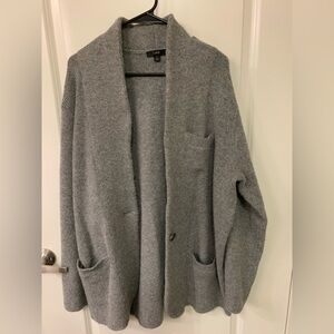 J.Crew Gray sweater blazer